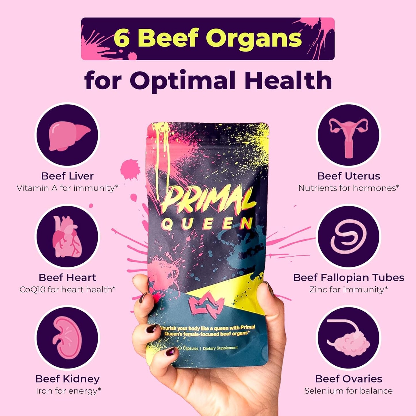 Primal Queen Beef Organ Superfood